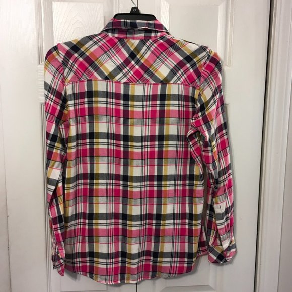 Gap Multi-Colored Women's Flannel Shirt - Picture 5 of 6